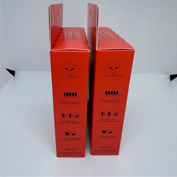 Thinx for All Gray Set of 2 Super Absorbency Brief Period Underwear - Picture 7 of 9